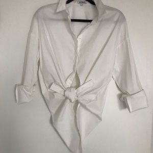 Boyfriends white shirt